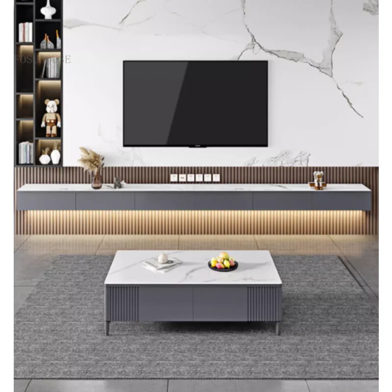 Modern Solid Wood TV for Luxury Hotels Slate TV