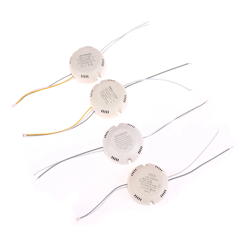 LED 드라이버 조명 천장 전원 공급 장치, 이중 색상 조명 AC176-265V, 8-24W, 25-36W