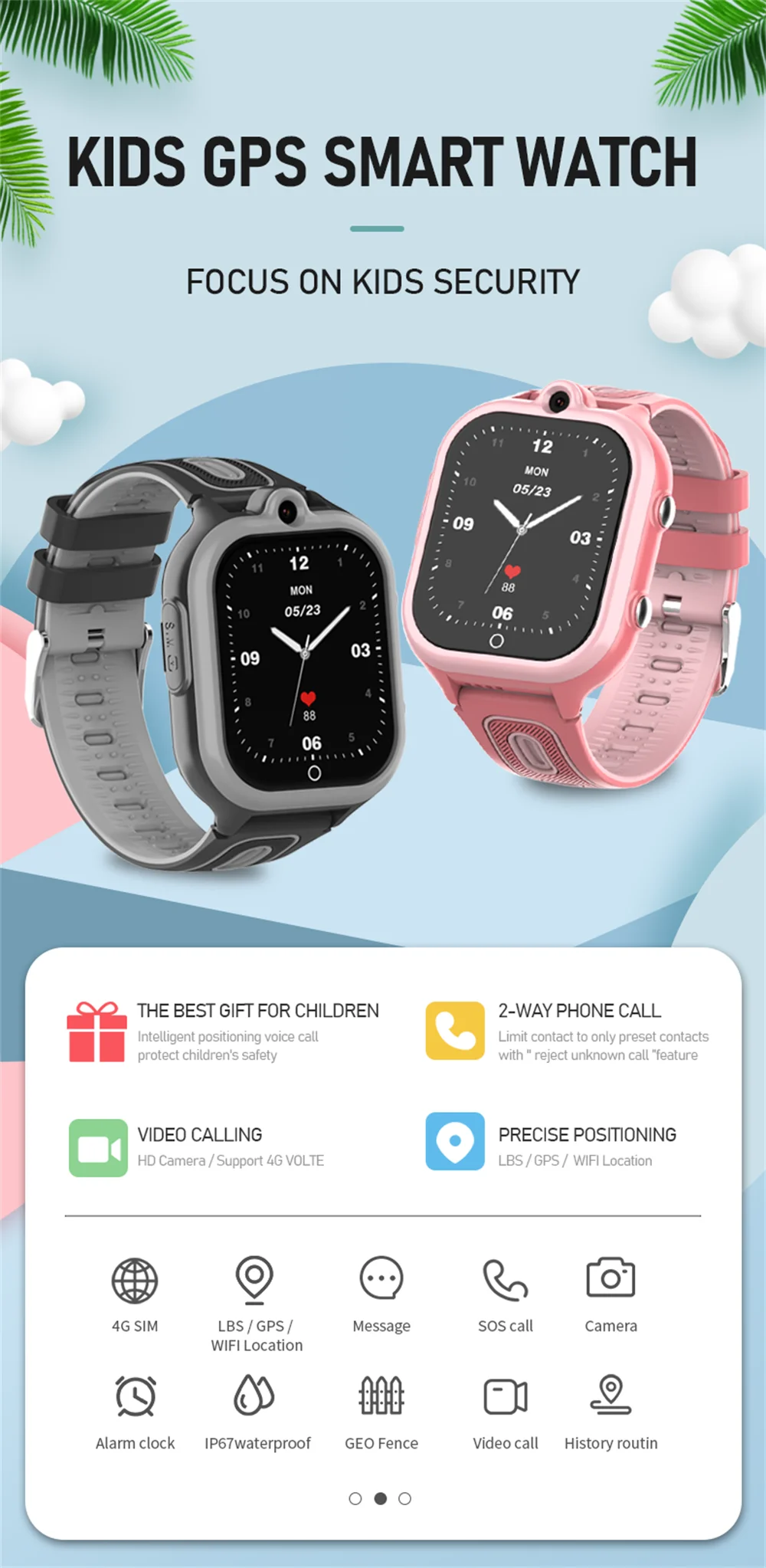 Redmi A Kids Smartwatch Xiaomi Redmi Watch Smartwatch Xiaomi Pink