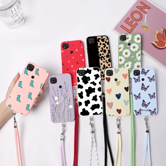 Funda de Minnie y el Pato Donald para Redmi 9C 9 C NFC 10A, funda