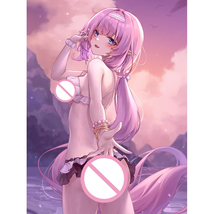 

Elysia Honkai Impact 3rd Anime Bed Sheet Quilt Cover Duvet Case Pink Hair Cosplay Benghuai Warm Blanket 150x200cm