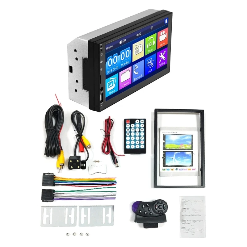 

Auto Stereo Radio Navigation Mp5 Music Aux Input AudioReceiver Multimedia Player