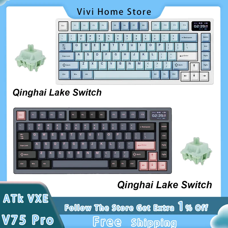 VXE V75 Pro メカニカルキーボード ATK V75 PRO | Wireless Mechanical Gaming Keyboard – ATK