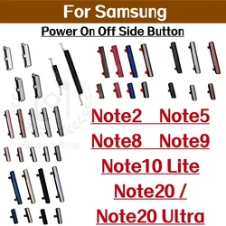 Enhanced Universal Power and Volume Side Button Replacement (Note20 White)