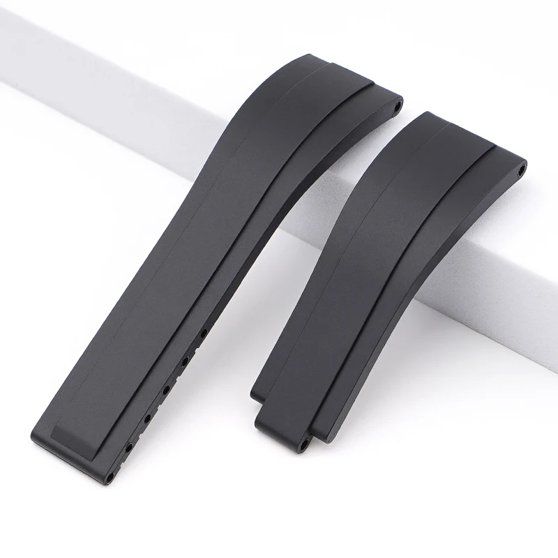 Cinturino Per Orologio In Gomma Tpu Per Rolex Submariner Water Ghost Wristband Per Daytona Watch Band Yacht Diver Bracciale Uomo Donna Classic