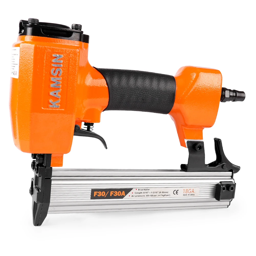 KAMSIN F30A 18 Gauge Pneumatic Compact Brad Nailer, Fits 1030mm Nails