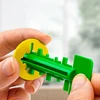 3pcs Educational Key Puzzle Toys For Youngsters - Colorful Brain Teasers & Intelligence Boosters, Durable Plastic 2