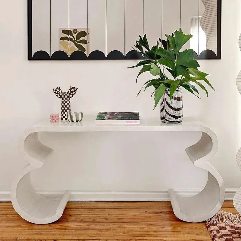 

Console Tables Console a Long Narrow Table Aisle Corridor Decoration Table
