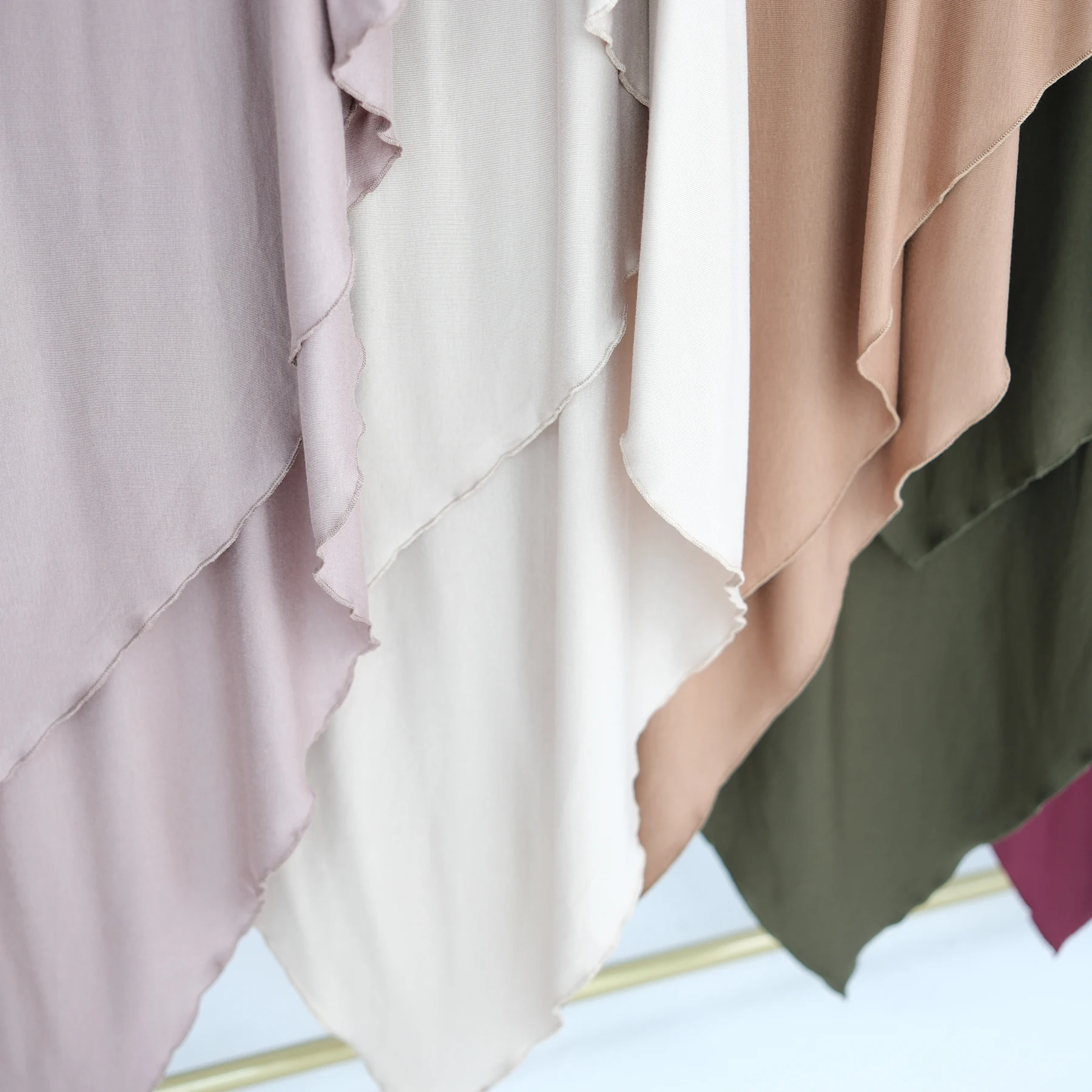 Jersey Cotton Khimar Long Hijab Scarf