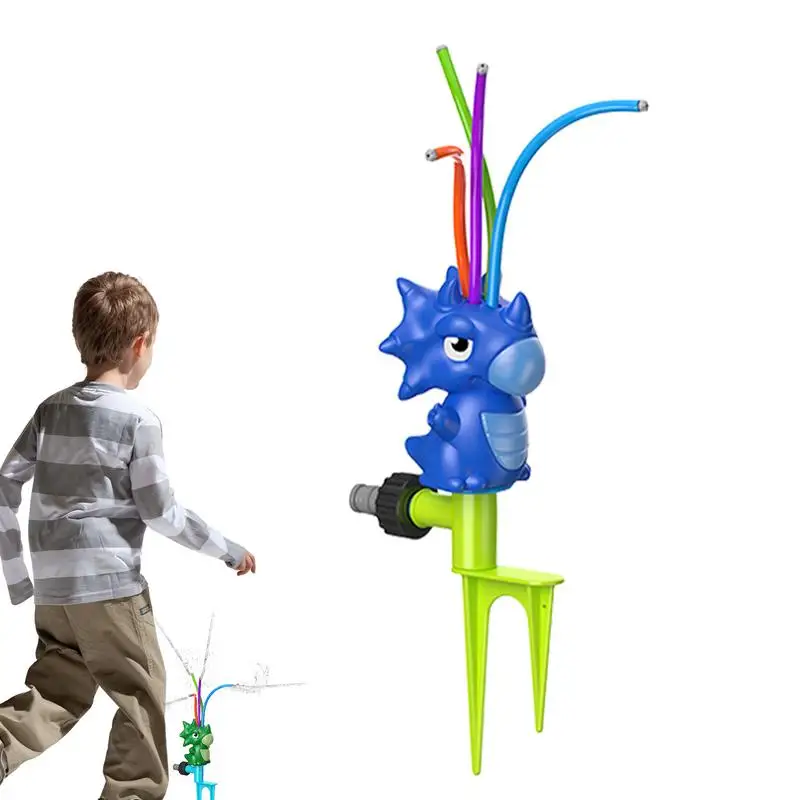 

Kids Sprinklers For Yard Cartoon Dinosaur Water Spray Toys Spray Toys Backyard Games For Playful Summer Outside Activities