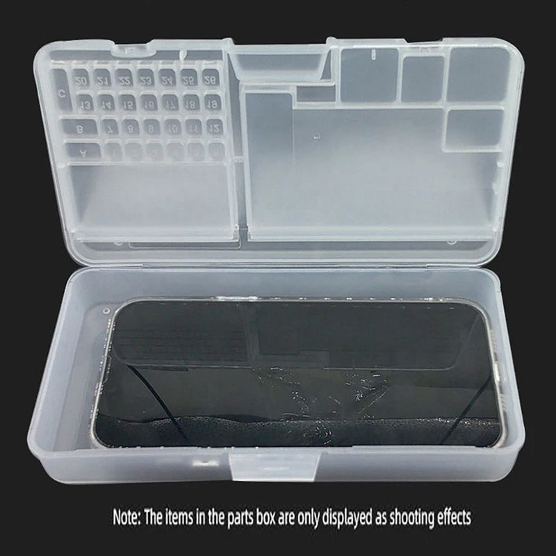 Multifunctional Double Layer Storage Box for Mobile Phone Motherboard IC Parts Repair Tools