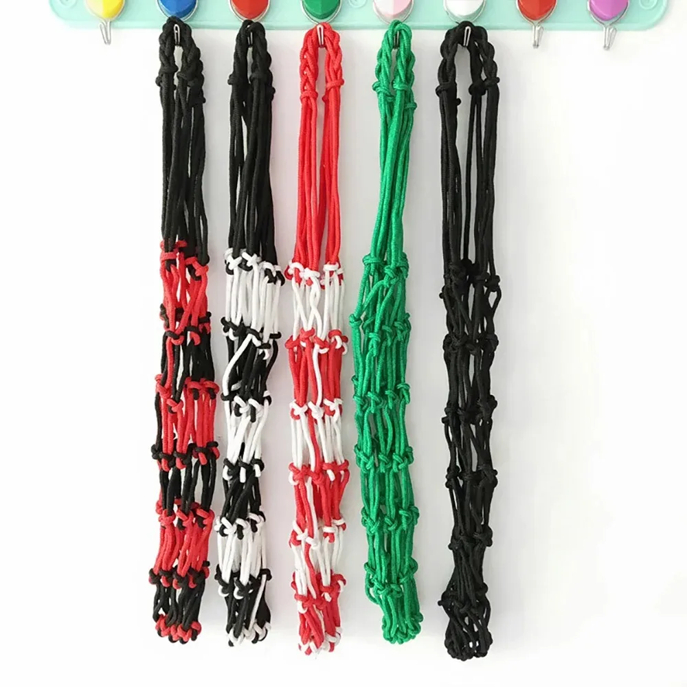 Sports Ball Storage Bag Nylon Basketball Carry Bag Youth Football Self Trainer Kick Net Soccer Volleyball Drawstring