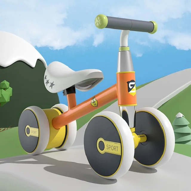 LazyChild Anti-Rollover Children's Balance Car 1-3 Years Old Baby Toy Child Walker Without Pedal Twisting Scooter DropShipping 4