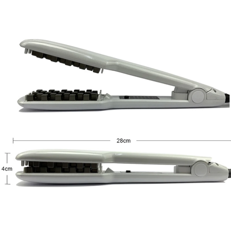 Fluffy Curling Iron Corn Beard Perm Grid Splint Electric Hair Root Negative Ion Curler 5