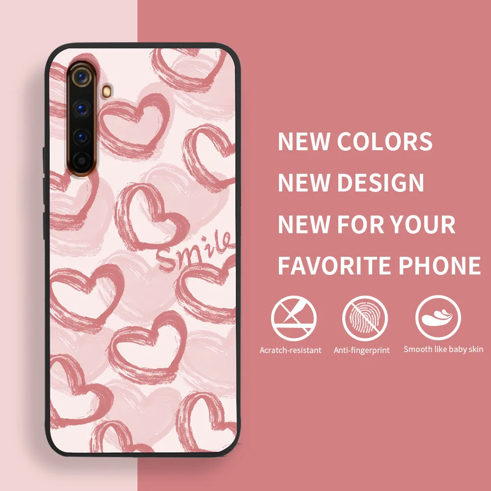 For OPPO Realme 6 6i Case Cover Soft Silicone Back Cover For OPPO