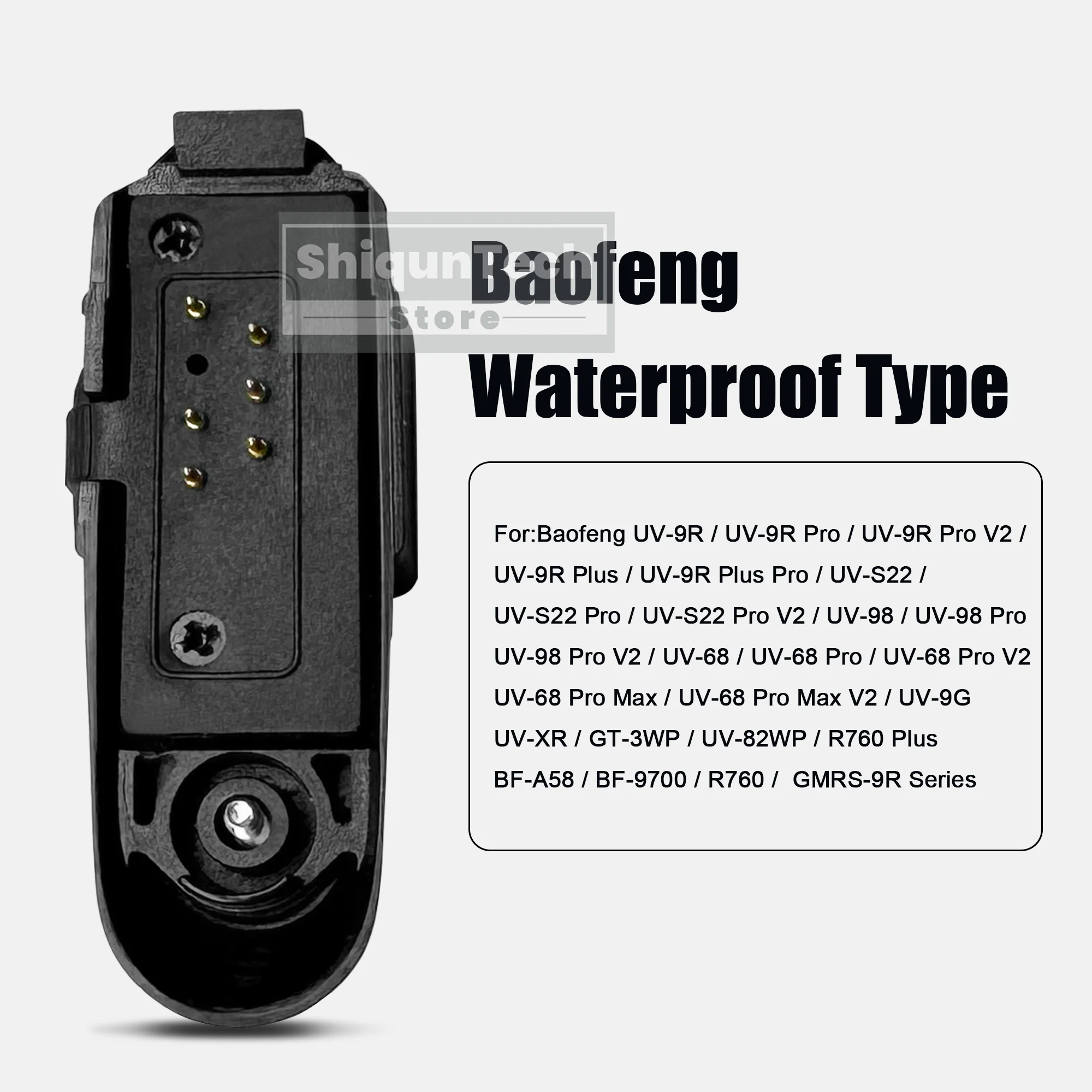  slider image of Baofeng UV-9R Plus Walkie