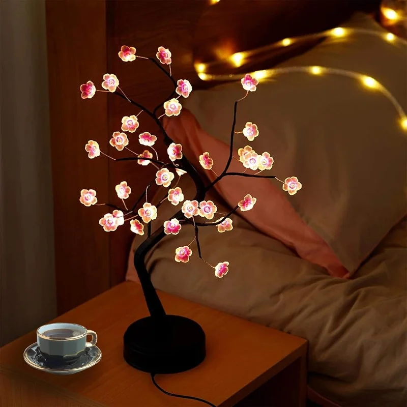 Cherry Blossom Bonsai LED Lamp 3