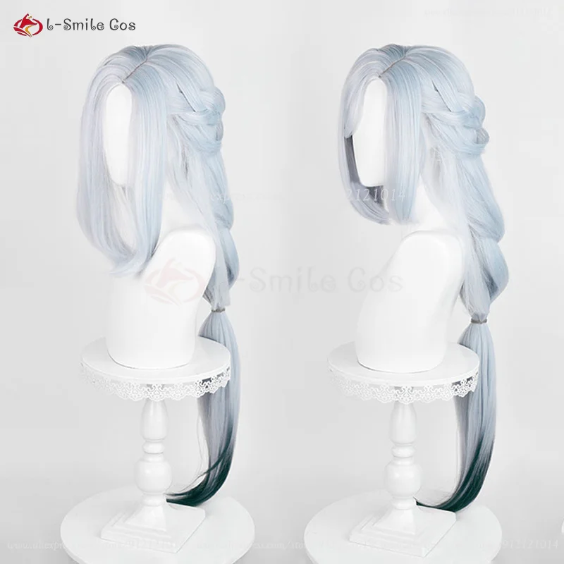 Lantern Rite Cosplay Perücke Bamboo Rain Xingqiu / Twilight Blossom Ganyu / Shenhe – Hitzebeständiges Kunsthaar 3