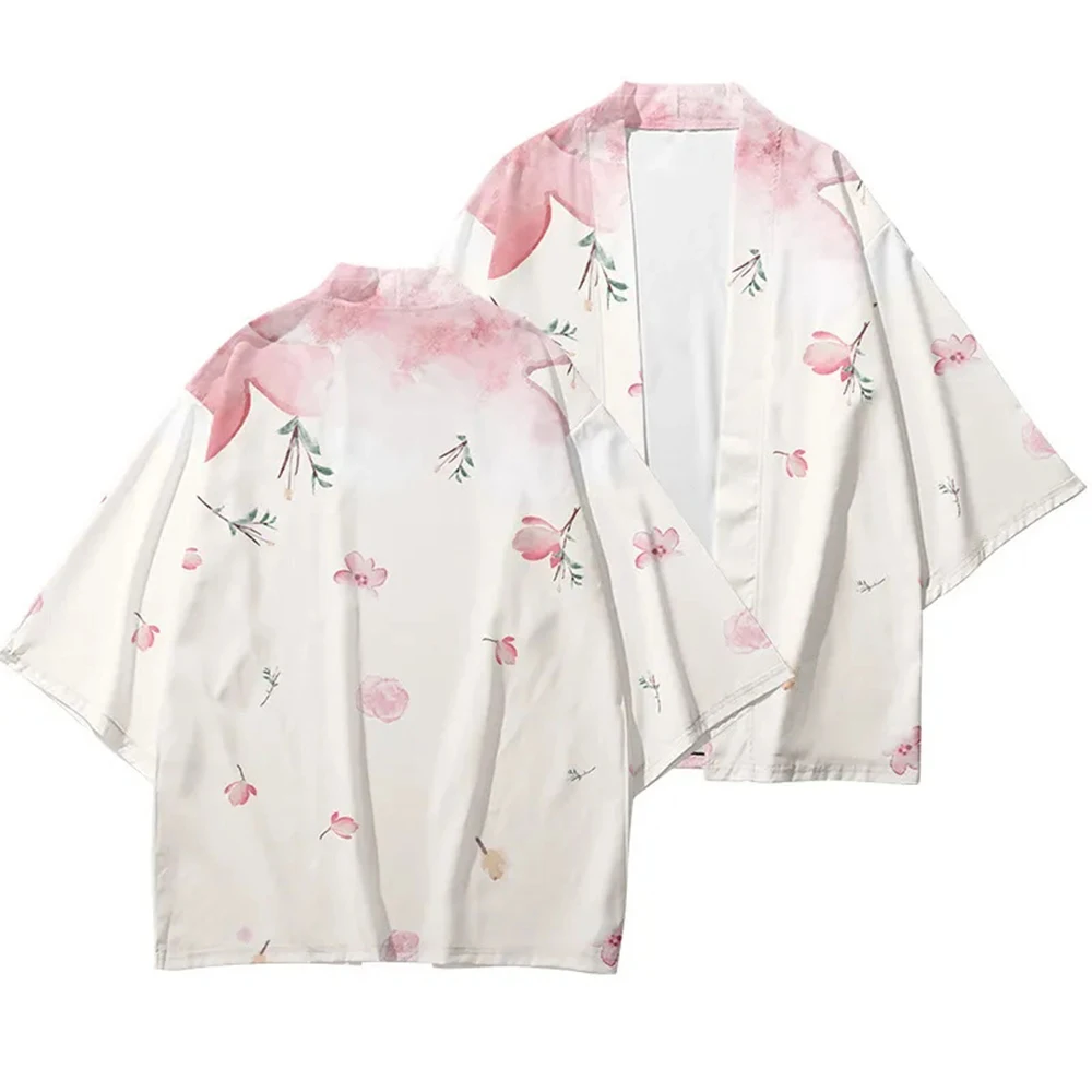 Summer Fashion Kimono Loose Version Comfortable Bath Clothes Fashion Men And Women Clothing Casual Kimono japanese kimono clothes