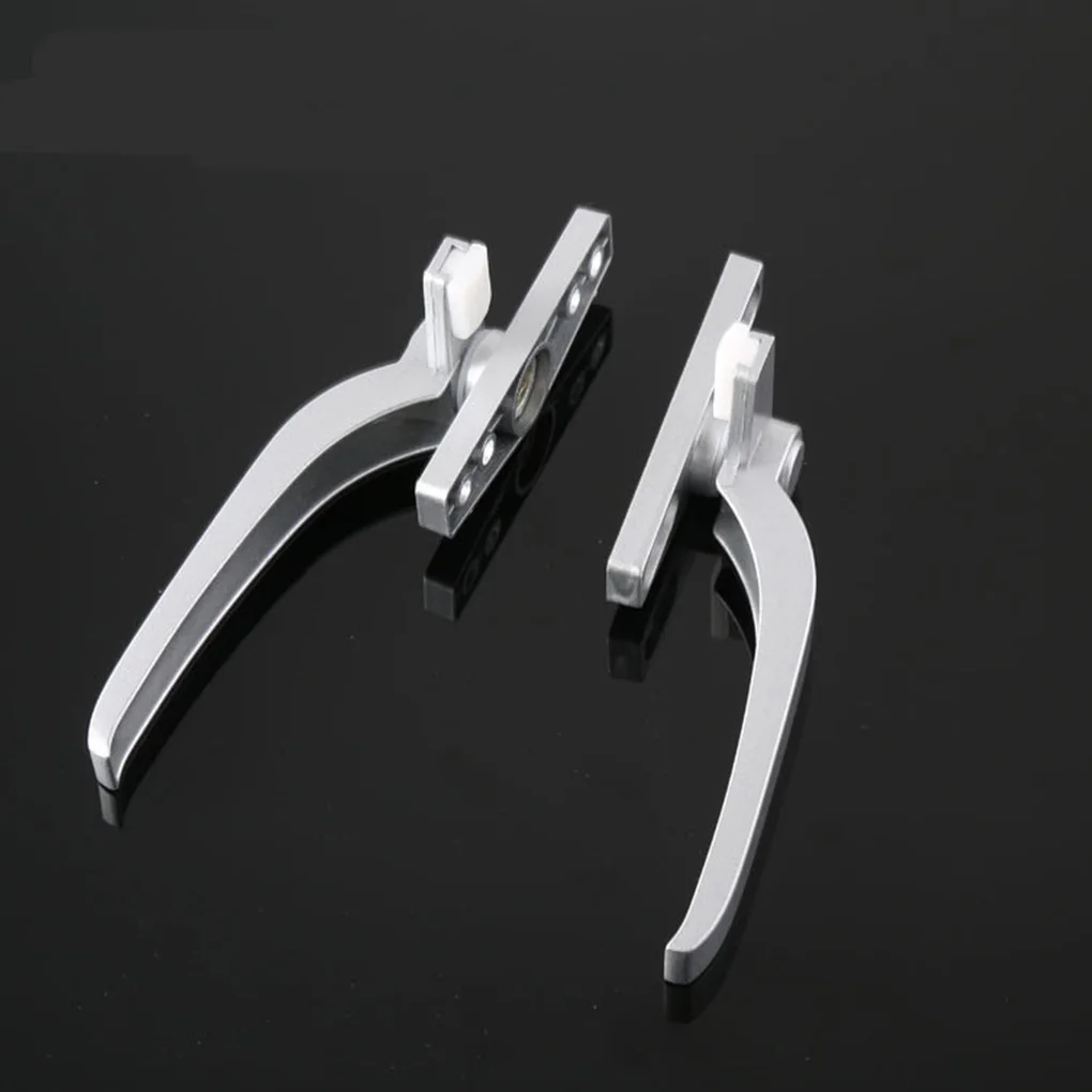 Window Handle Home Hardware Lever Casement Locking Handles Bedroom Balcony Multicolored Professional White Gray Rustproof