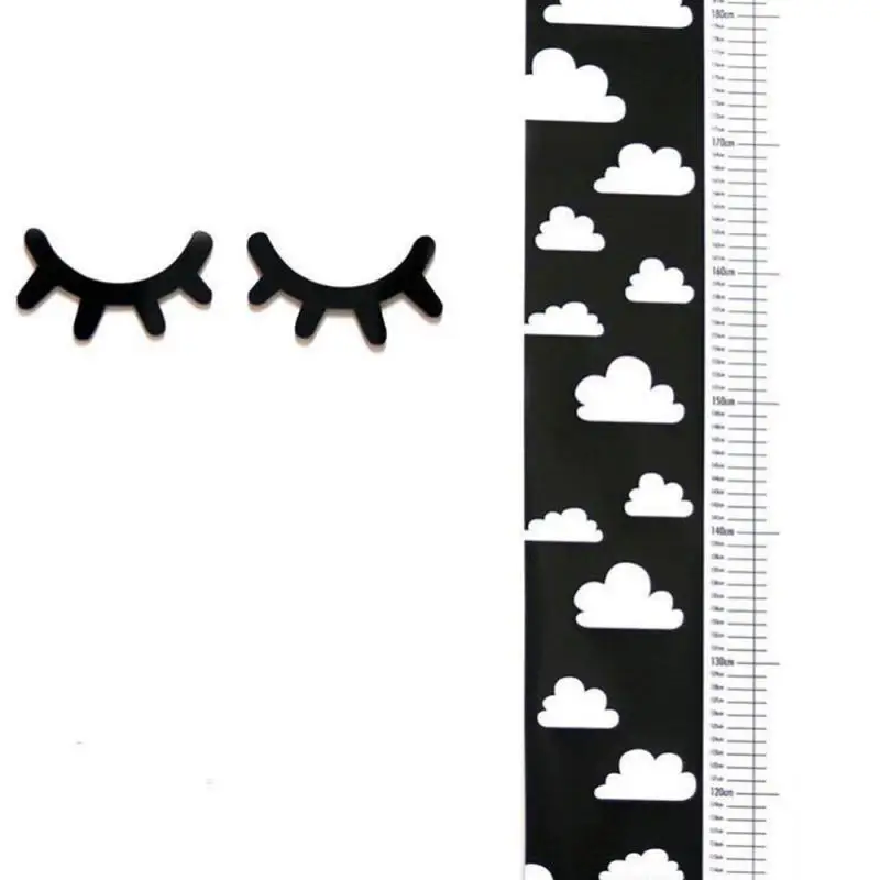 Canvas Educational Stylish Design Accurate Measuring Easy To Hang Fun And Interactive Canvas Growth Chart For Kids Room Hanging