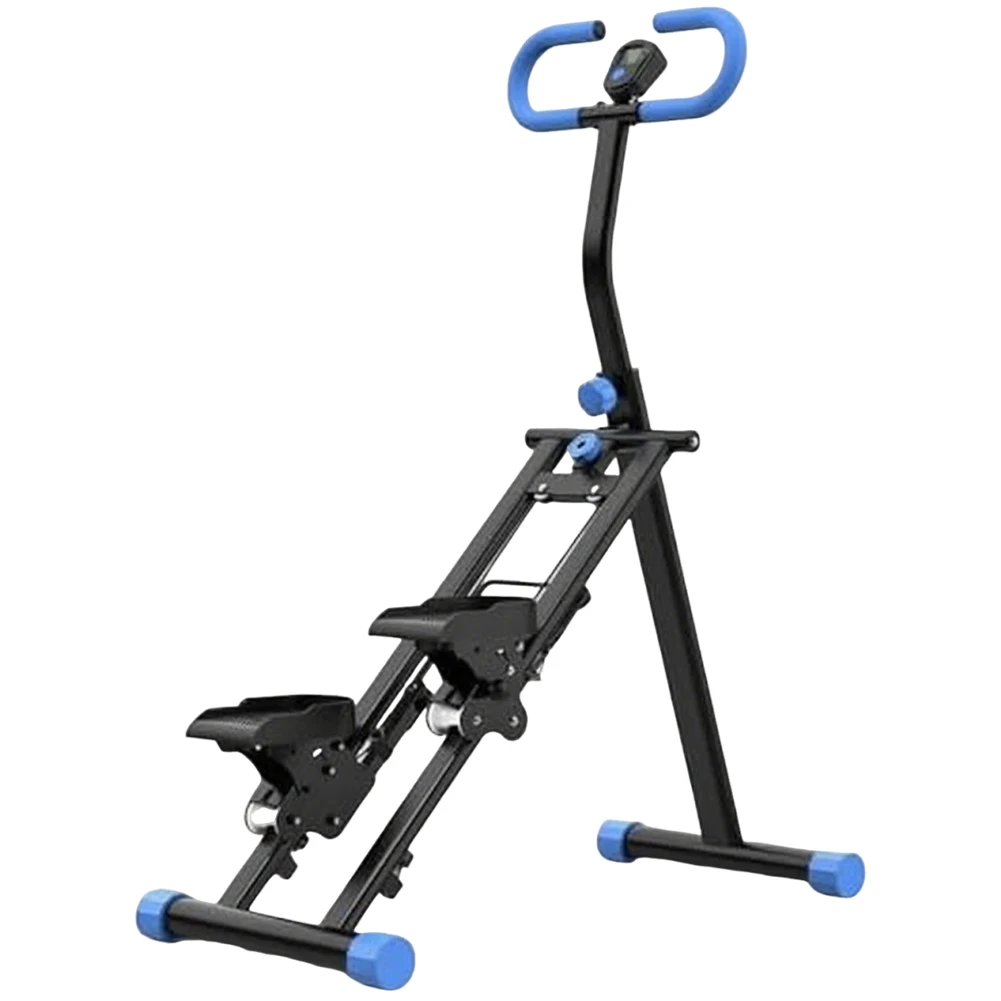 מדרגה לבית חדר כושר מתקפלת טיפוס אנכי מכונת תרגול קרדיו, מכונת תרגול גוף מלא, מעקב בזמן אמת התקדמות