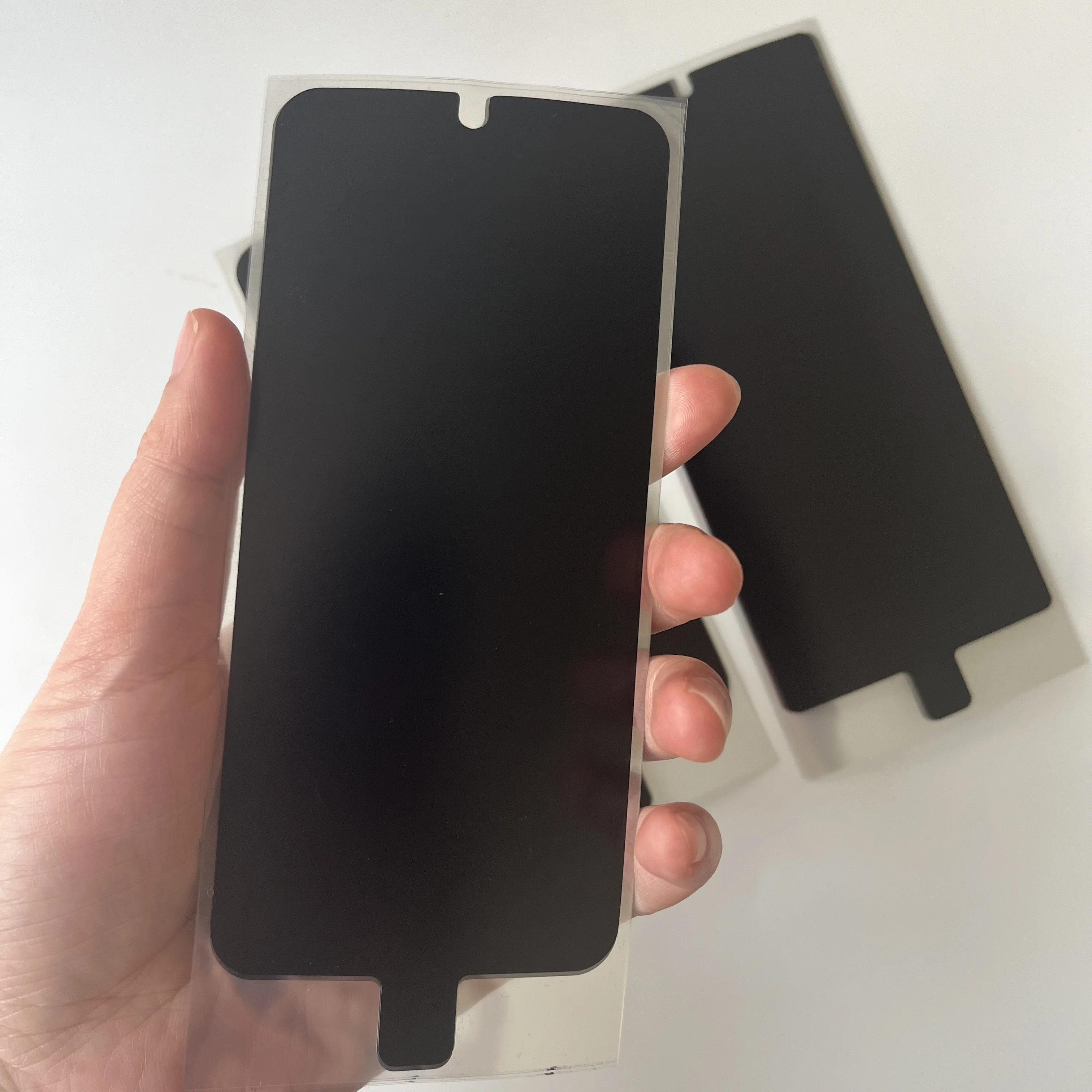 100PCS Premium Black Front Film Screen Protectors - Ultra-Clear & Durable Protection
