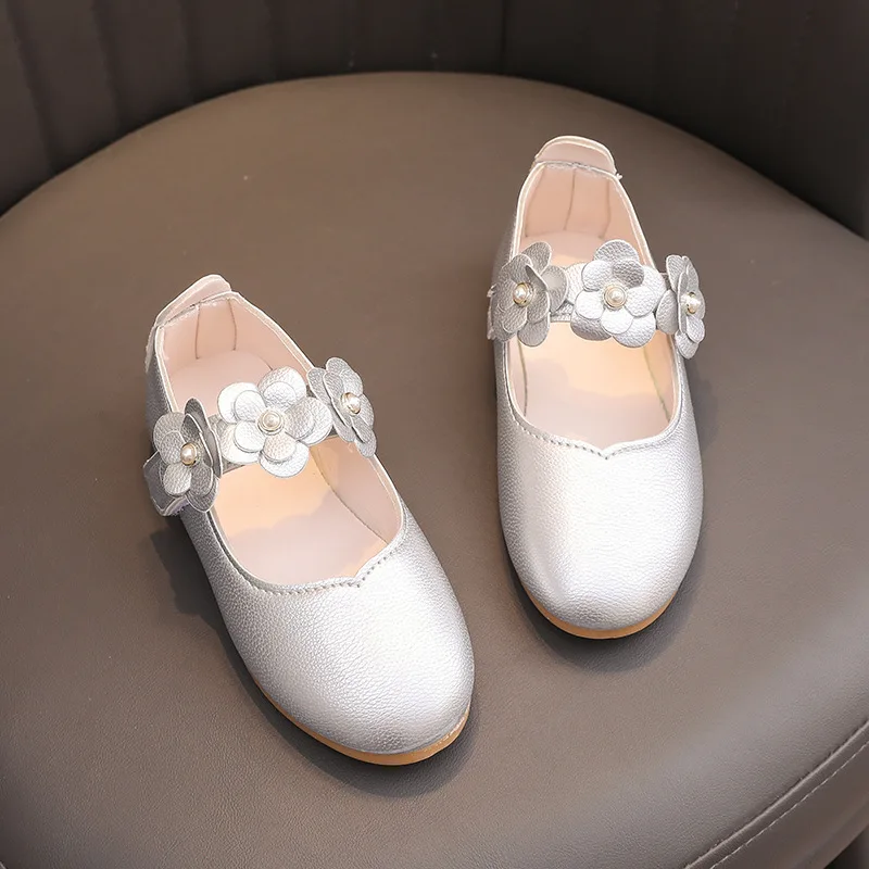 Girls Leather Shoes Autumn Fashion Soft Comfortable