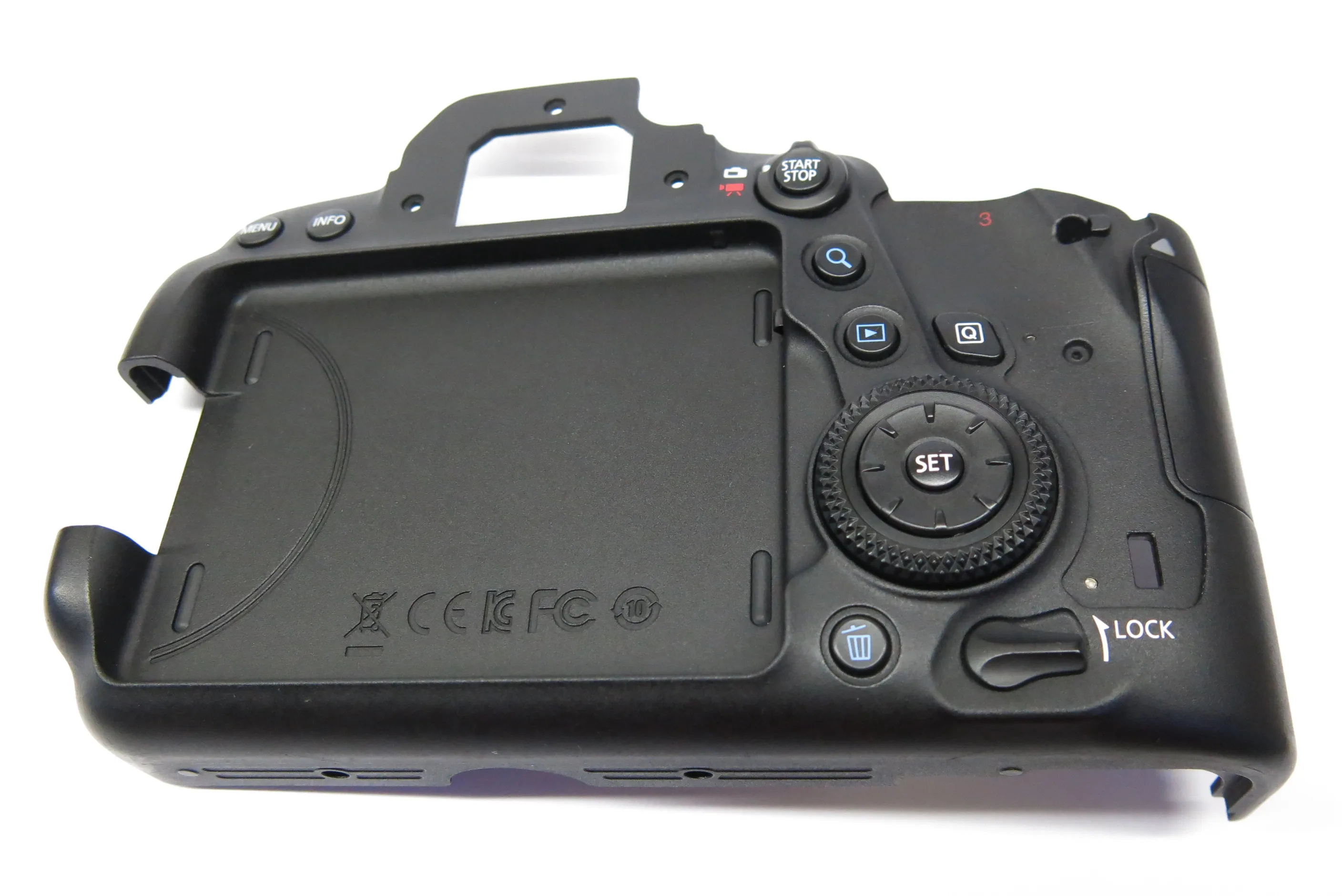 

Б/у запасные части для Canon EOS 6D Mark II 6D2, задняя крышка, Задняя деталь