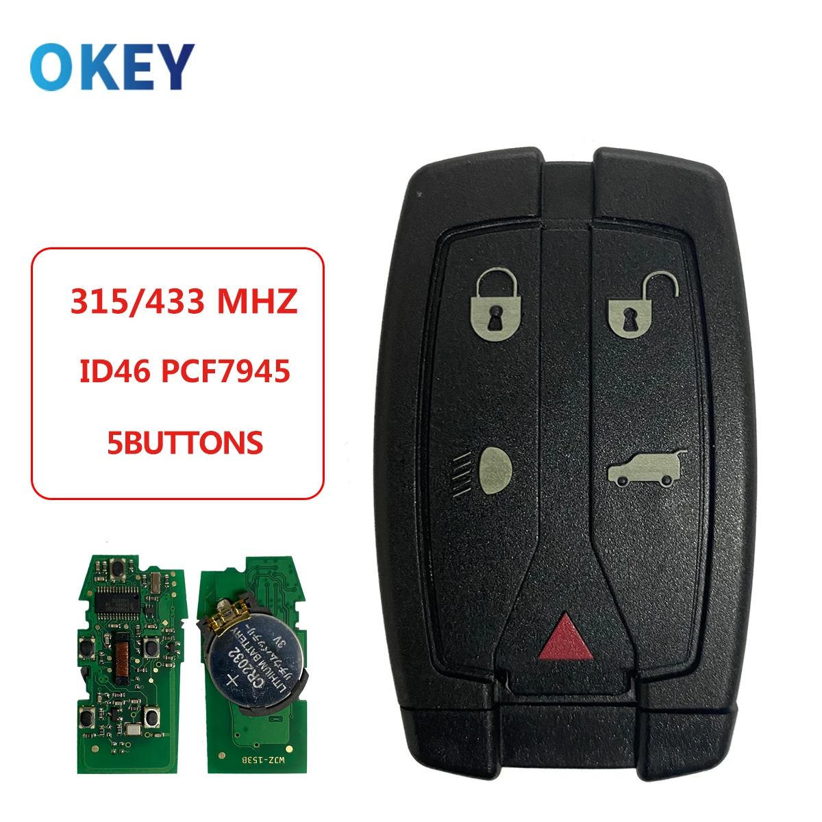 Chiave/Telecomando Per Land Rover Freelander 2 3 Lr2 Sport 2008 2009 2010 2011 2010 Sport Con Chip 46 7945 - Land Rover 8 Chiave/Telecomando Per Land Rover Freelander 2 3 Lr2 Sport 2008 2009 2010 2011 2010 Sport Con Chip 46 7945 - Land Rover - S456a62fcc08b4e9dbb3b815ca225fc5dn