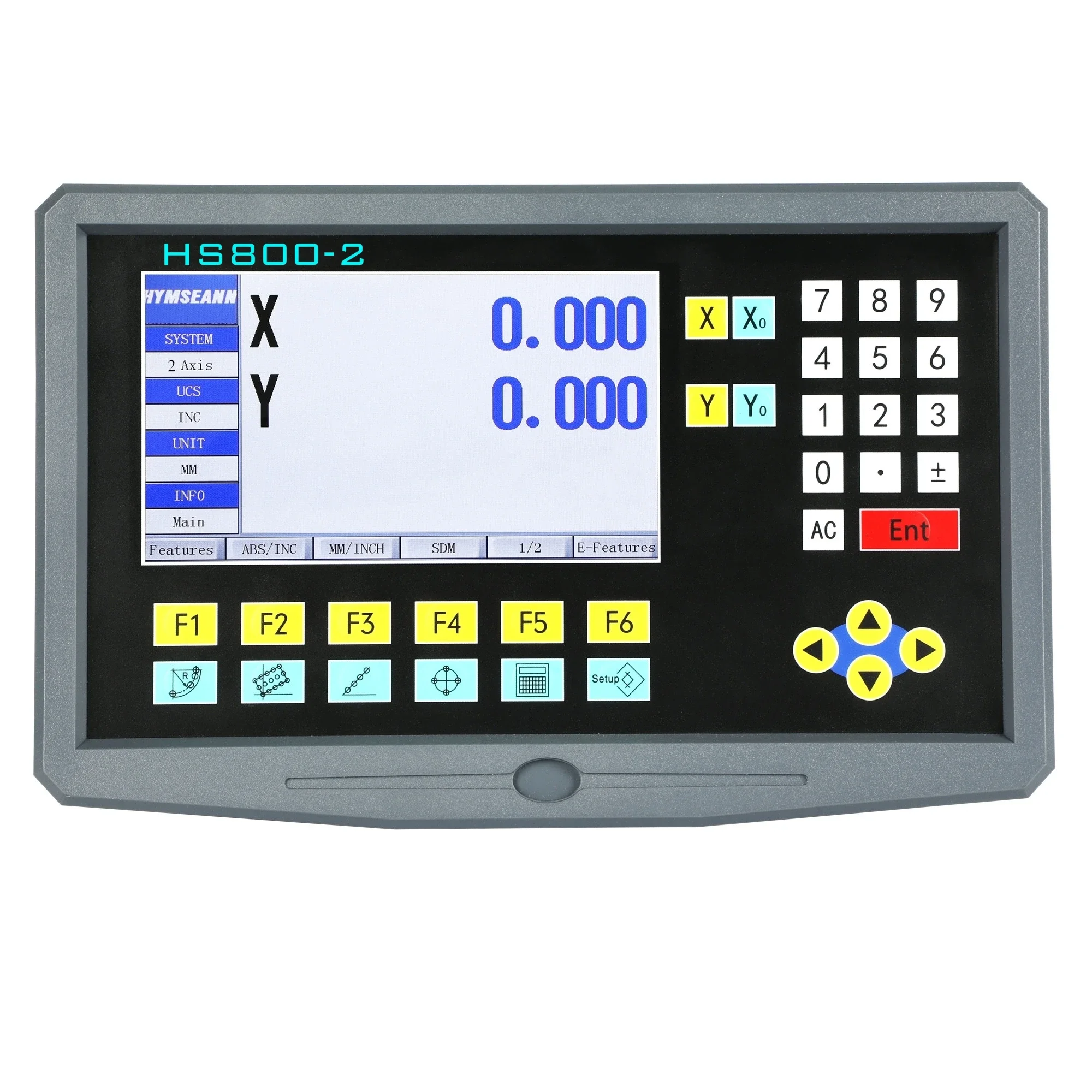고정밀 2 축 LCD DRO 디지털 판독 및 2 개 0-1000mm 선형 스케일 인코더 센서, 밀링 선반 터닝 머신용