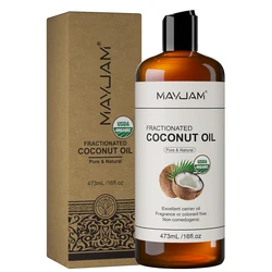 Organic Nourishing Oil Blend for Skin, Hair, and Massage (Coconut Oil)
