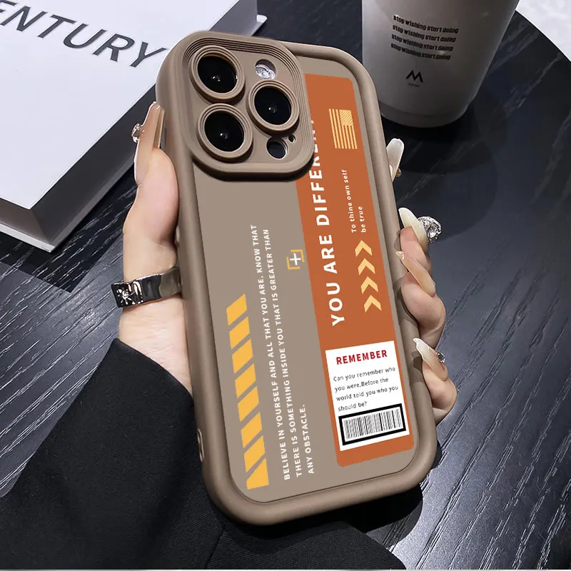 Fashion Splicing Silicone Shockproof Phone Case Cover
