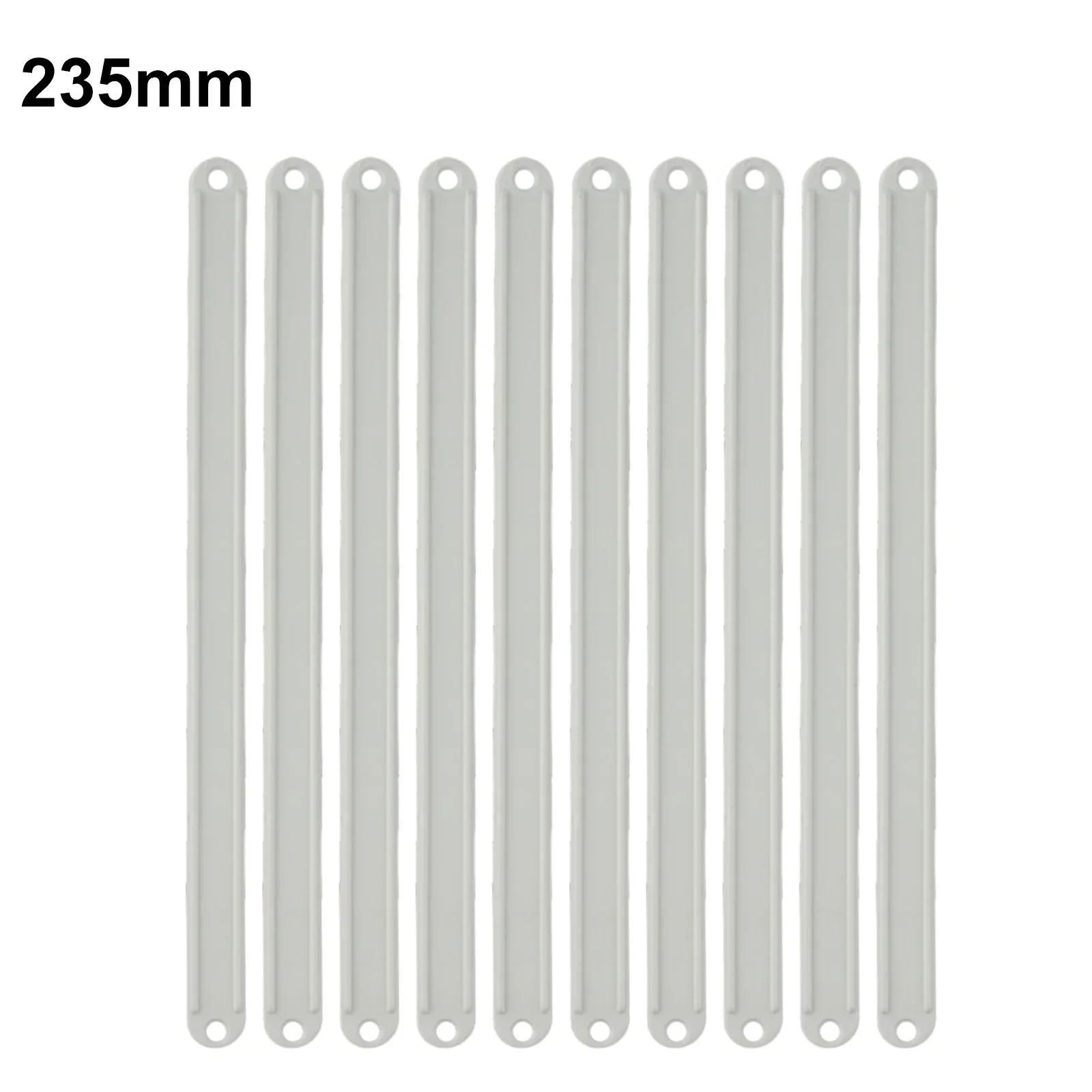 10-Piece Set of Durable Plastic Drawer Slides with Color Options