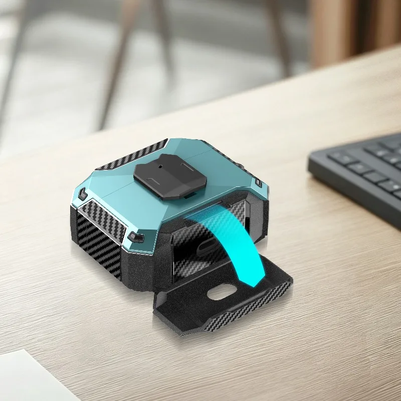 Carbon Fiber Protective Case with Secure Lock and Hook