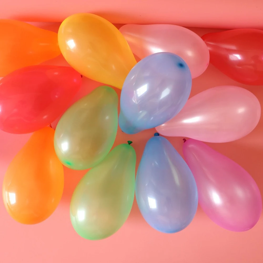 100/500/1000PCS Colored Balloons Used for Shooting Targets Beach Toys Water Balloon Festival Party Entertainment Decor Balloons
