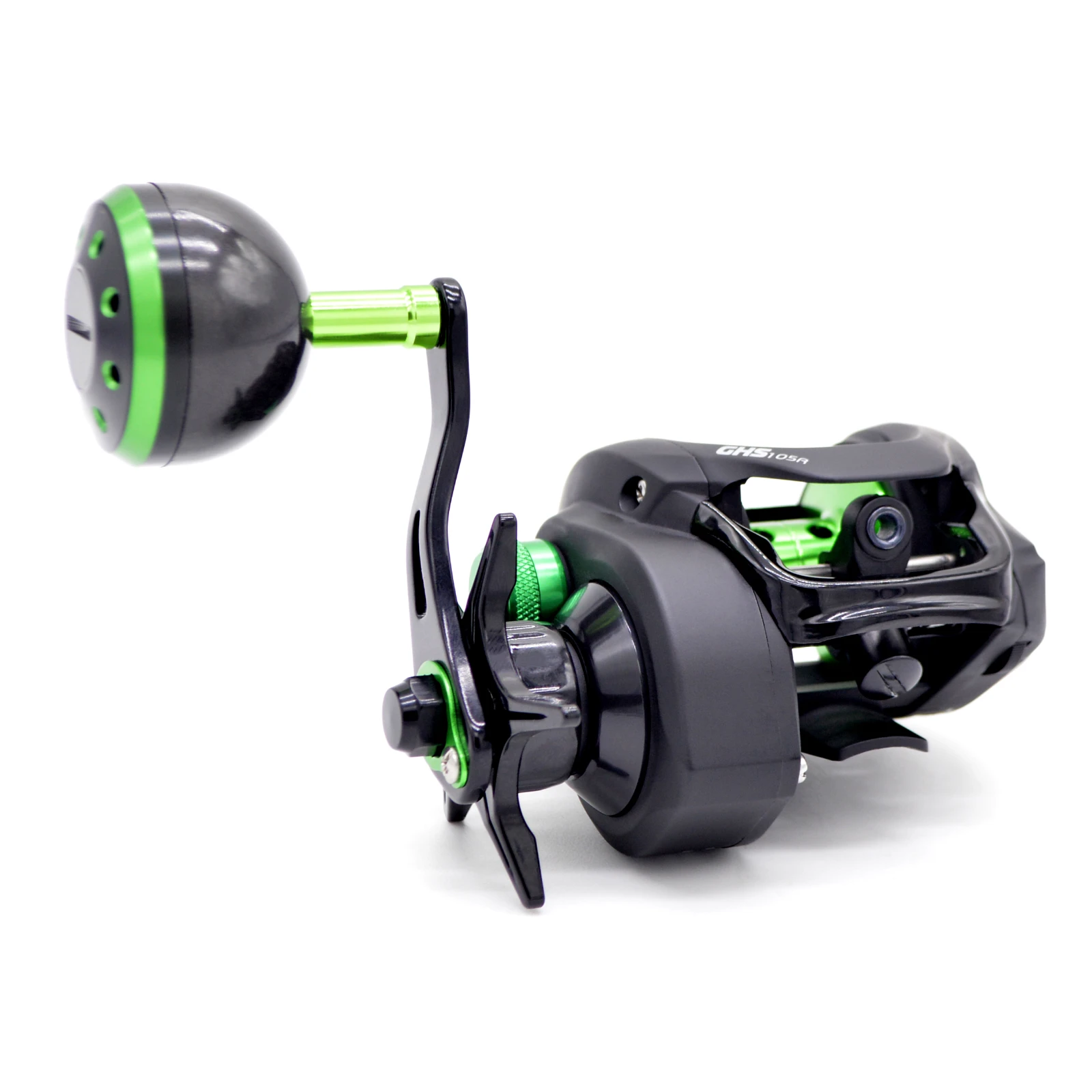 CAMEKOON Low Profile Fishing Reel 9KG Smooth Drag Baitcasting Reel Left