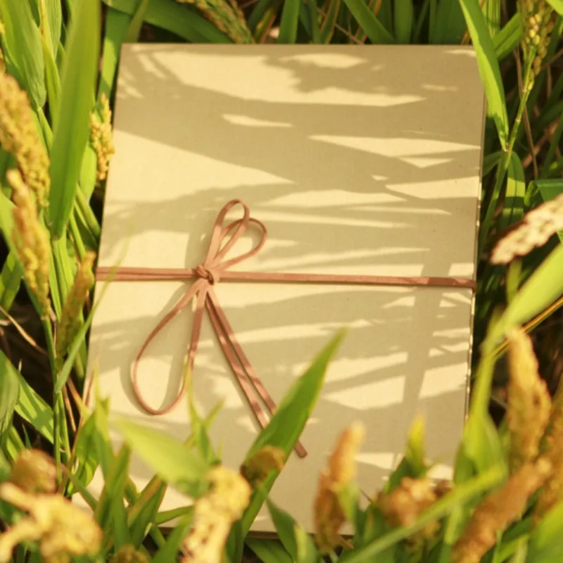 Original Handmade Paper Stick Photo Album Fold Page DIY Paste Type Series Couples Classmate Scrapbooking Baby Wedding Memory