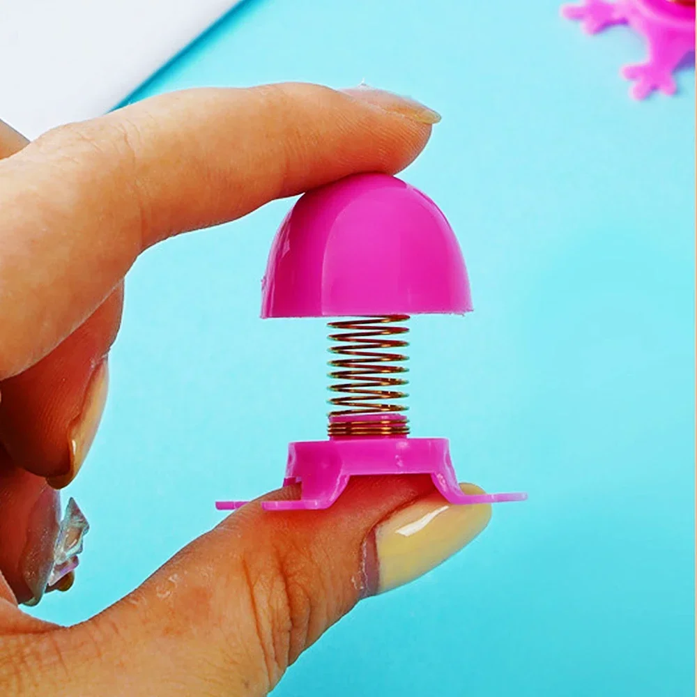 Children Toys DIY Assembled Springs Elves Party Favor Class Treasure Box Carnival Prizes Boys Girls Birthday Gifts 20Pcs
