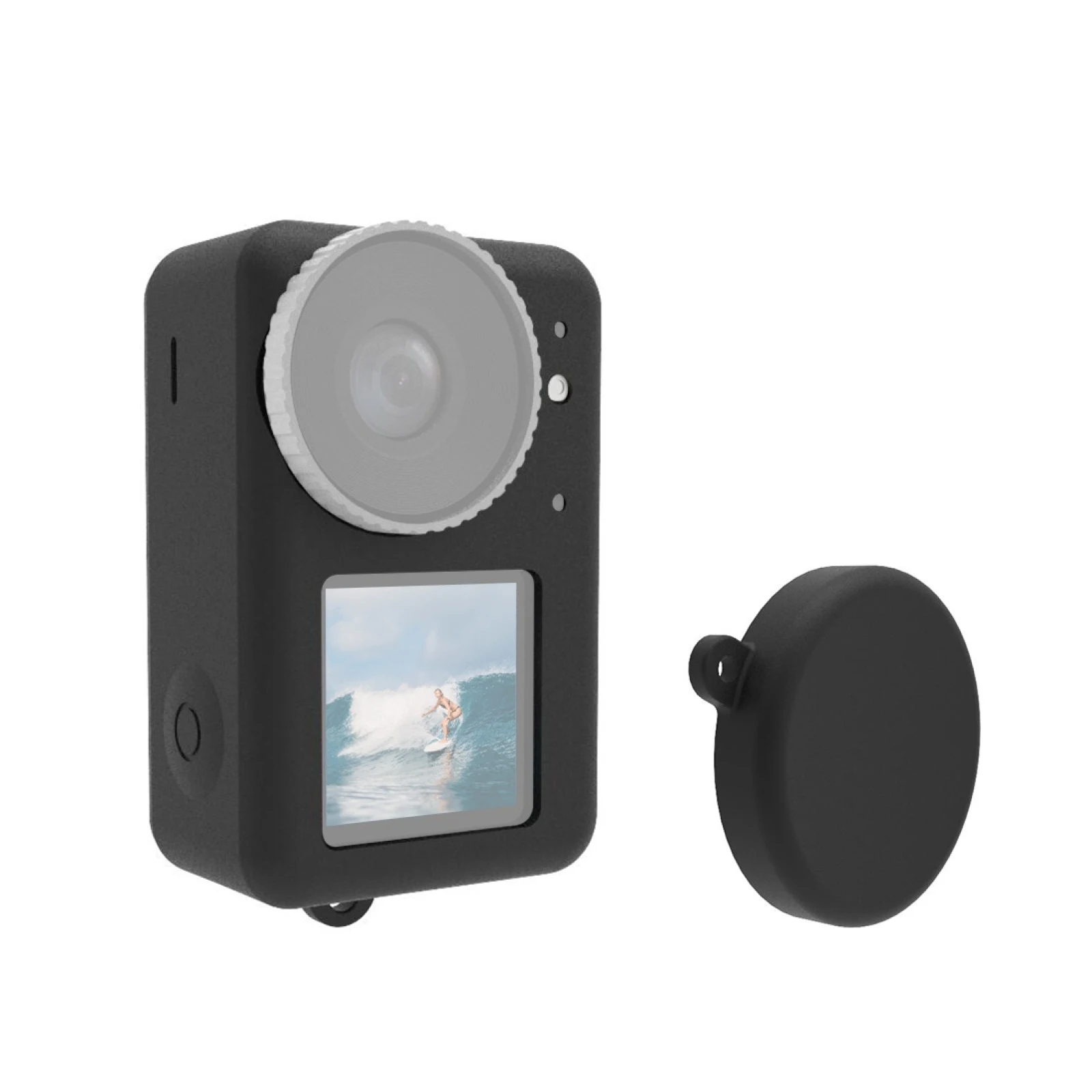 PULUZ Silicone Protective Case with Lens Cap
