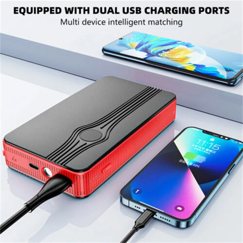 Car Jump Starter 600A 12V Battery Boost Charger Power Bank 20000mAh Emergency Start Device Car Battery Starting Tool