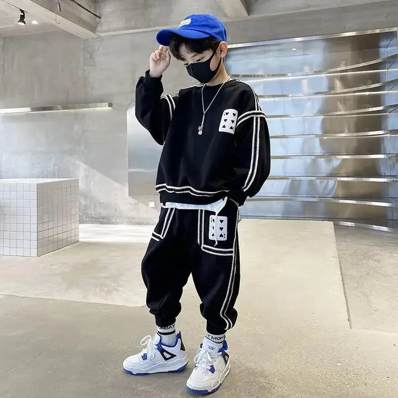 

Children Toddler Baby Boys Girls Clothes Child Tracksuits Spring Autumn Kids Hoodies Pants 2Pcs/set Outfit Children Casual Cloth