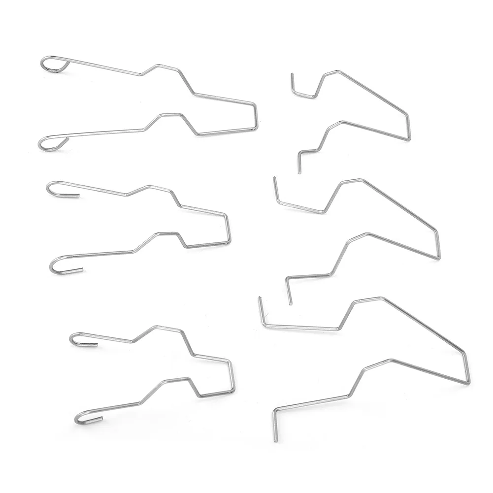 Metal Headlight Bulb Spring Clips 6Pcs For H1 H3 H4 H7 Car Headlamp Light Bulb Retainer Spring Clips Buckles 5ZHSFULLKIT headlight spring clips