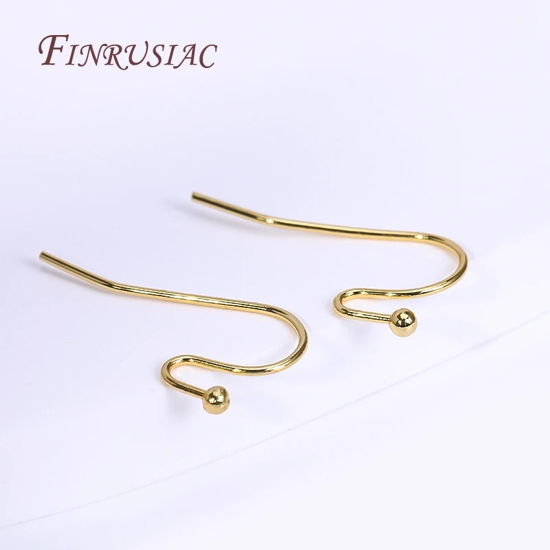 18KGoldPlatedEarWireHighQualityEarringHooksForDIYEarwire