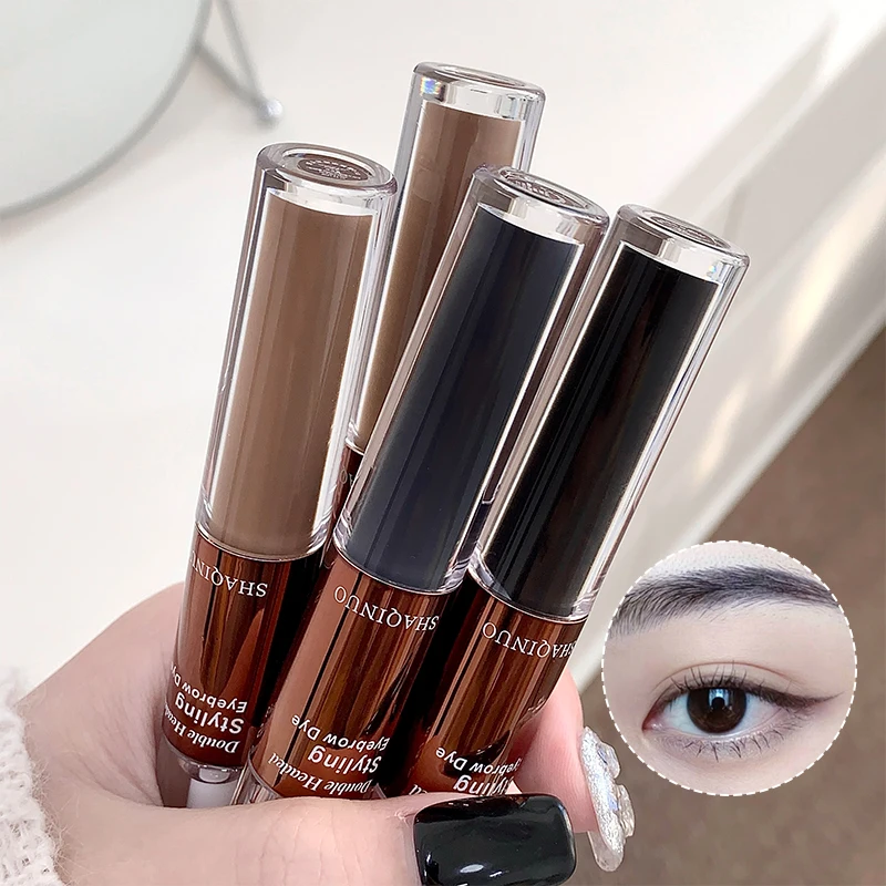 SHAQINUO Dual-Ended Eyebrow Mascara-Shape & Color with Long