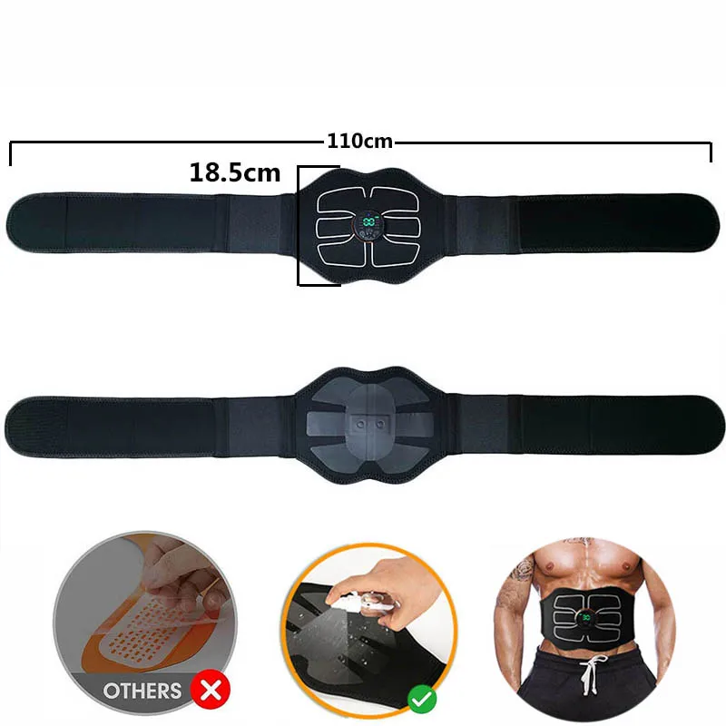 EMS Muscle Stimulator Abdominal Toning Belt – Quality Home Shop