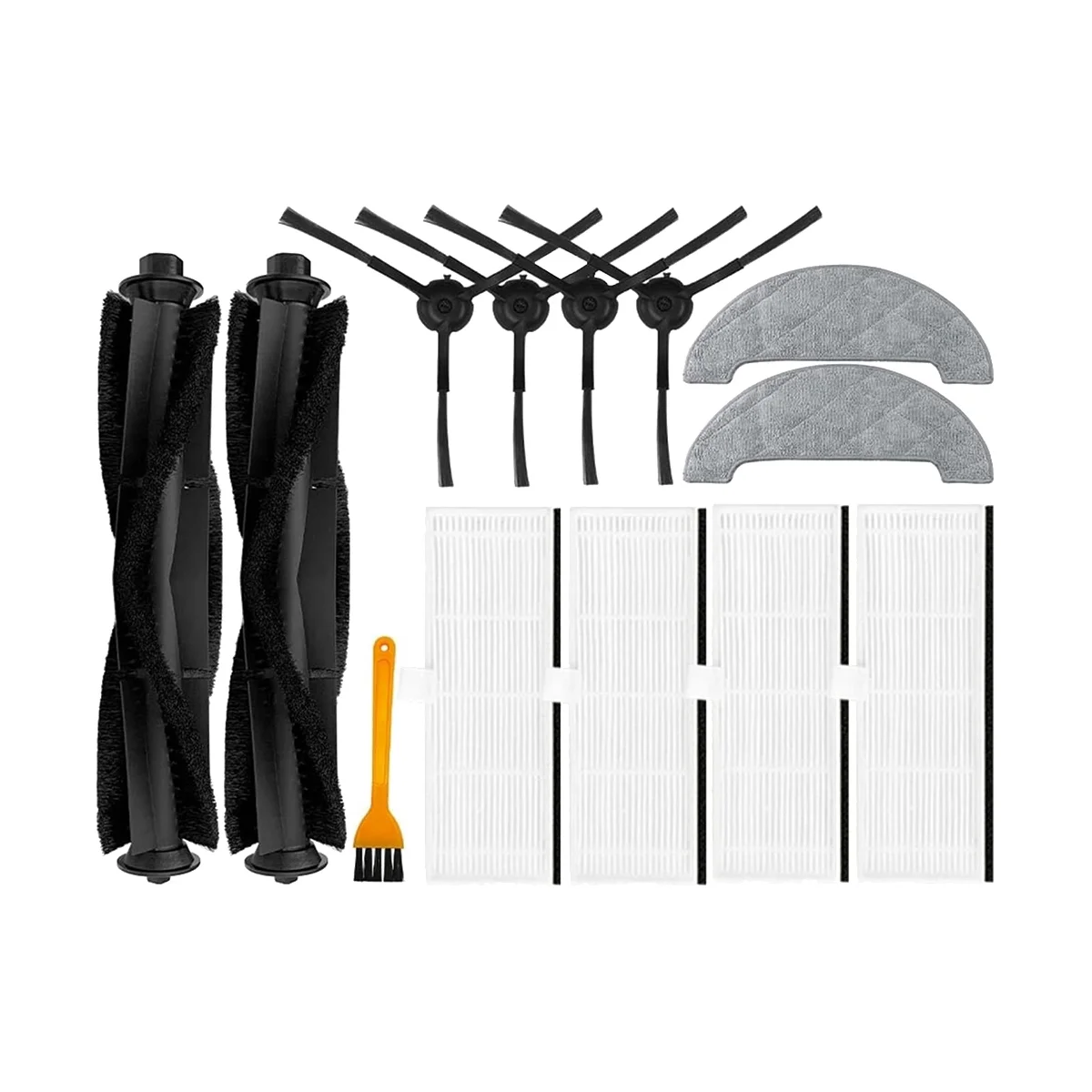 

Для робота-пылесоса N2 Lite, запасные части, основная щетка, боковая щетка, HEPA-фильтр, насадка для швабры