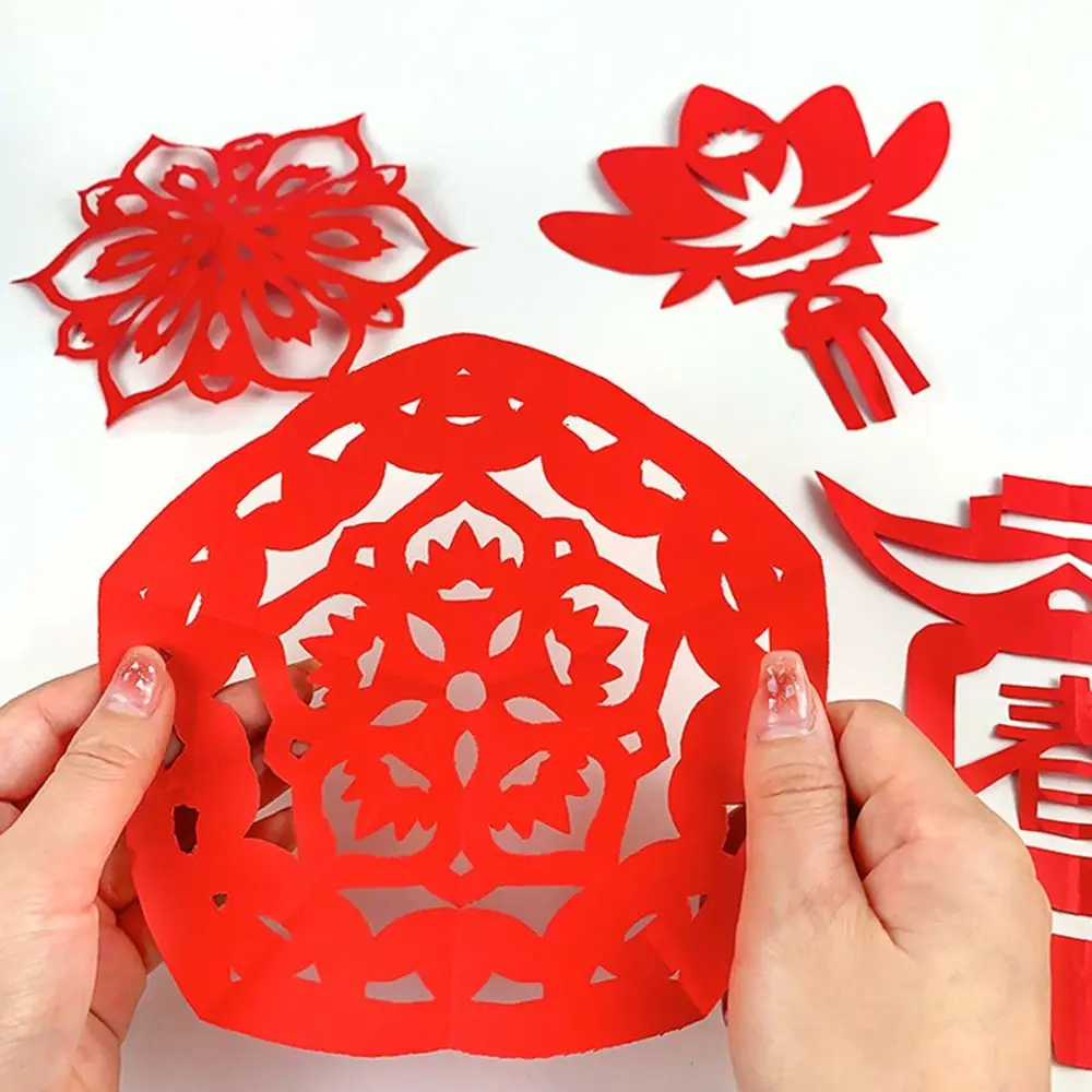 Arte Tradizionale Cinese Fai-da-Te per Bambini: Intaglio di Carta, Disegno a Linee, Prodotto Semi-Finito con Tutorial - immagine 2