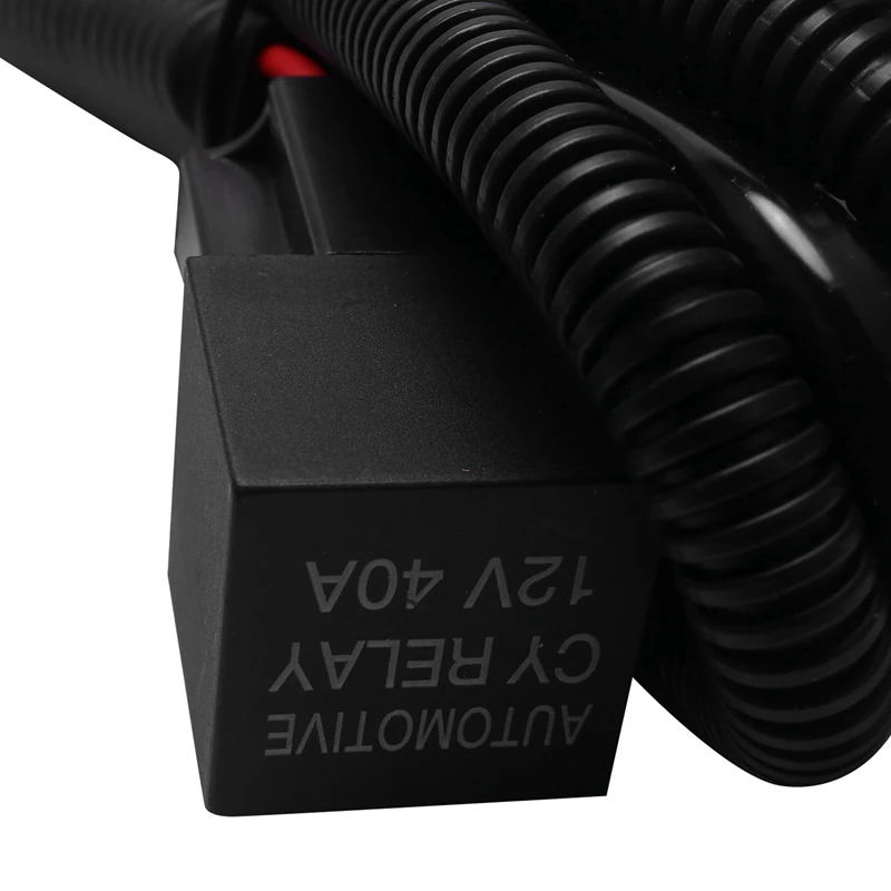 자동차 안개등 릴레이 하네스 H11 880 릴레이 어댑터 익스텐션 케이블, 40A LED 조명 및 할로겐 안개등 커넥터, 3 개