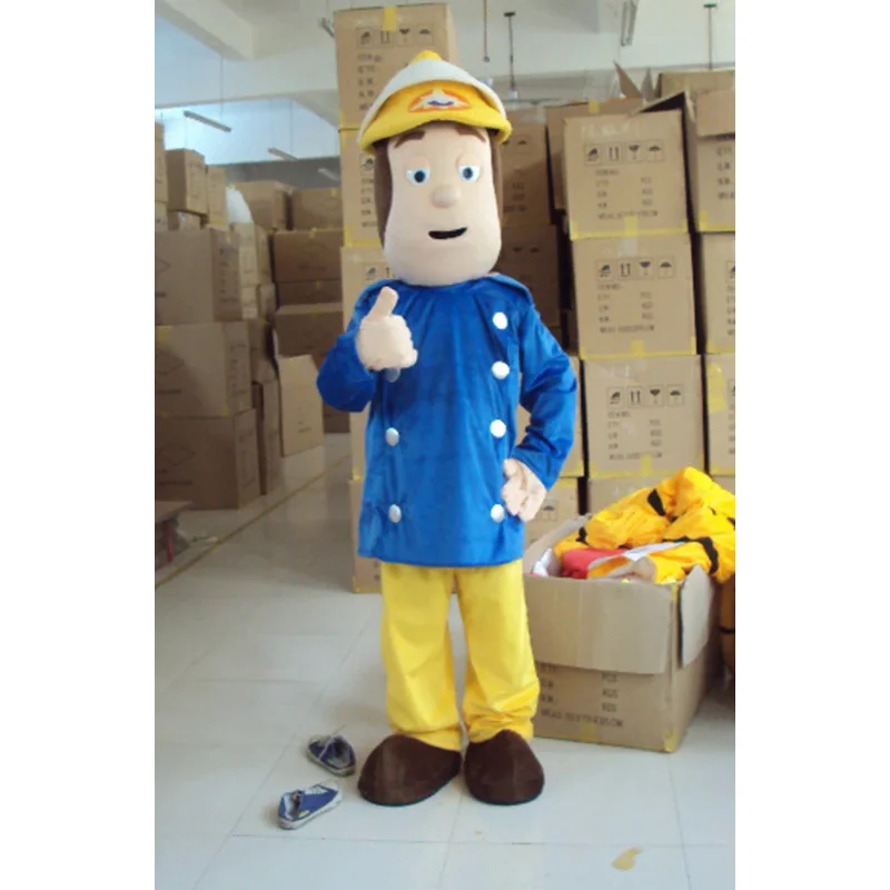 

Косплей Пожарный Сэм пожарный человек грузовик талисман костюм рекламный костюм необычное платье искусственное животное карнавальные реквизиты